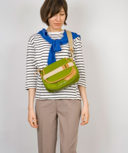Jack Gomme(ジャックゴム)の「【JACK GOMME/ジャックゴム】ショルダーバッグ メッセンジャー PETIT GABY Besace(ショルダーバッグ・レディース・ネイビー/アイボリー/ブラウン/グリーン・FREE)」の11枚目の写真