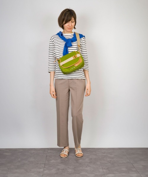 Jack Gomme(ジャックゴム)の「【JACK GOMME/ジャックゴム】ショルダーバッグ メッセンジャー PETIT GABY Besace(ショルダーバッグ・レディース・ネイビー/アイボリー/ブラウン/グリーン・FREE)」の19枚目の写真