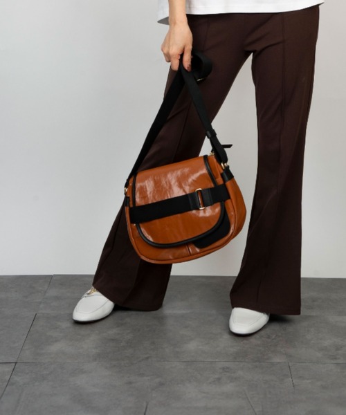 Jack Gomme(ジャックゴム)の「【JACK GOMME/ジャックゴム】ショルダーバッグ メッセンジャー PETIT GABY Besace(ショルダーバッグ・レディース・ネイビー/アイボリー/ブラウン/グリーン・FREE)」の17枚目の写真