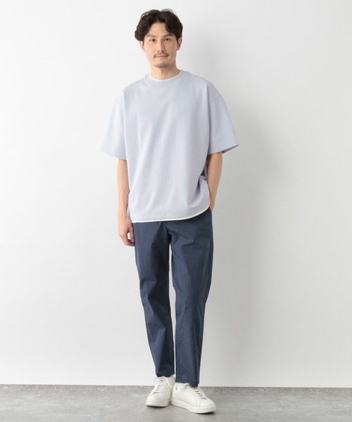 GLOBAL WORK（グローバルワーク）の「ライトクッションCOOLレイヤー/半袖/986743（Tシャツ/カットソー・メンズ・ダークブルー/グリーン/ライトベージュ/チャコールグレー/グレー/ブラック/ライトブルー・LARGE/X-LARGE/SMALL/MEDIUM）」の17枚目の写真