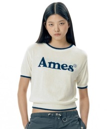 A'GEM/9 × .kom 『韓国ブランドセレクト/韓国ブランドセレクト』 BASIC LOGO KNIT/ロゴニット①