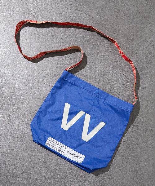 FREAK'S STORE(フリークスストア)の「VAUDEVILLE/ボードビル 限定展開 VV ライト ショルダーバッグ(ショルダーバッグ・レディース・ホワイト/ブラック/ブルー・ONE SIZE)」の7枚目の写真