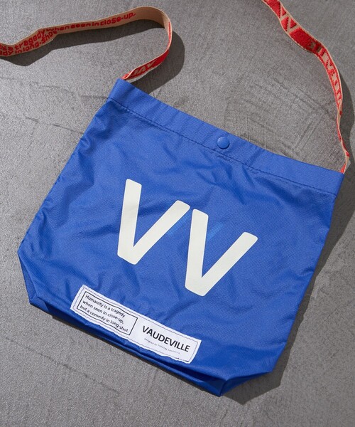 FREAK'S STORE(フリークスストア)の「VAUDEVILLE/ボードビル 限定展開 VV ライト ショルダーバッグ(ショルダーバッグ・レディース・ホワイト/ブラック/ブルー・ONE SIZE)」の6枚目の写真