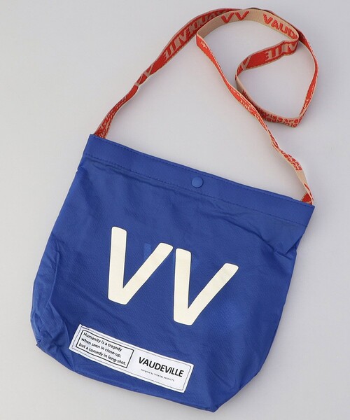 FREAK'S STORE(フリークスストア)の「VAUDEVILLE/ボードビル 限定展開 VV ライト ショルダーバッグ(ショルダーバッグ・レディース・ホワイト/ブラック/ブルー・ONE SIZE)」の4枚目の写真