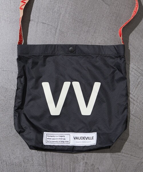 FREAK'S STORE(フリークスストア)の「VAUDEVILLE/ボードビル 限定展開 VV ライト ショルダーバッグ(ショルダーバッグ・レディース・ホワイト/ブラック/ブルー・ONE SIZE)」の20枚目の写真