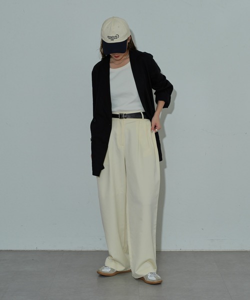 COLONY 2139（コロニートゥーワンスリーナイン）の「刺繍ロゴキャップ（キャップ・レディース・ブラック/ホワイト系その他/レッド/ホワイト/ネイビー・FREE）」の22枚目の写真