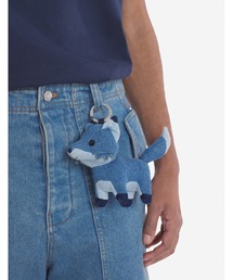 ⭐︎【新品タグ付】メゾンキツネ　Denim Fox Bag Charm 83229178b_b_05_215.jpg