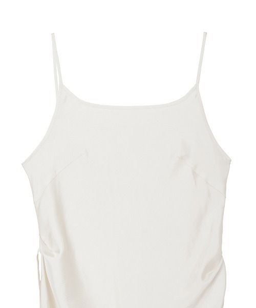 LIBJOIE（リブジョア）の「シルキードレープキャミソールワンピース（ワンピース・レディース・ブラック/ホワイト/ピンク・S/M）」の5枚目の写真