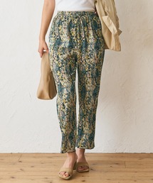 coca（coca） | 楊柳プリーツミックスモザイク柄パンツ(その他パンツ)