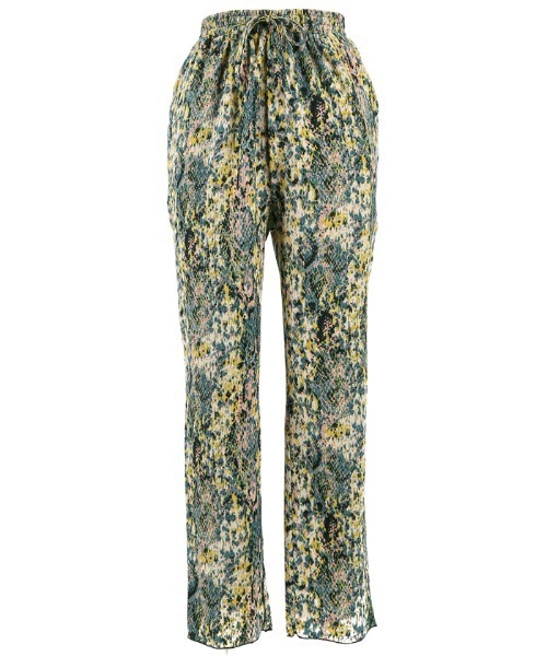 coca（coca）（コカ）の「楊柳プリーツミックスモザイク柄パンツ（その他パンツ・レディース・その他・M/L）」の9枚目の写真