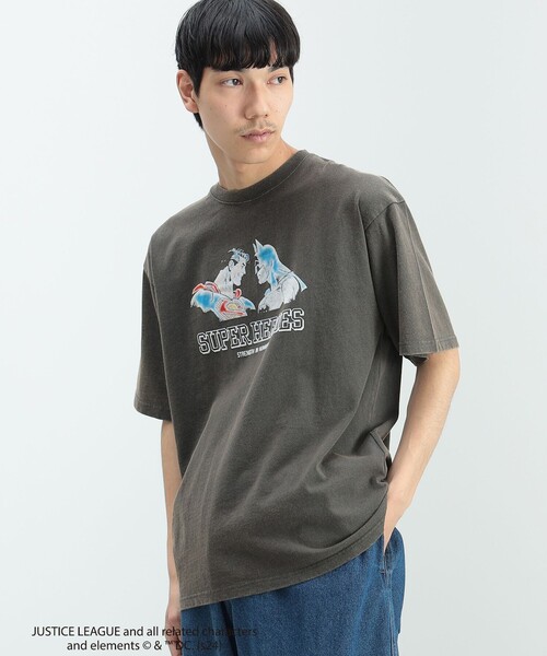 BEAMS HEART（ビームスハート）の「BEAMS HEART / ヒーローズ グラフィック Tシャツ（Tシャツ/カットソー・メンズ・チャコールグレー/ブラック系その他4・SMALL/MEDIUM/LARGE）」の17枚目の写真