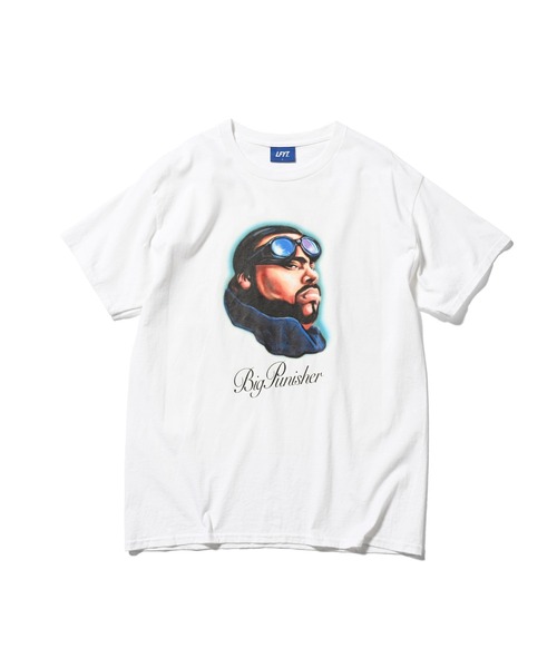 LFYT（エルエフワイティー）の「LFYT ラファイエット [Lafayette] - ビッグパン プリント Tシャツ [BIG PUN AIRBRUSH TEE LS240105]（Tシャツ/カットソー・メンズ・ブルー/ホワイト/レッド・L/M/XL/XXL/S）」の2枚目の写真