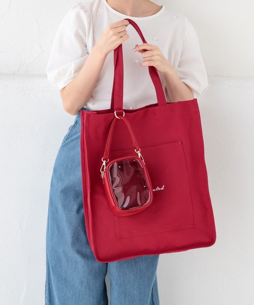 多ポケットトートバッグ／推し活（トートバッグ）｜Honeys（ハニーズ