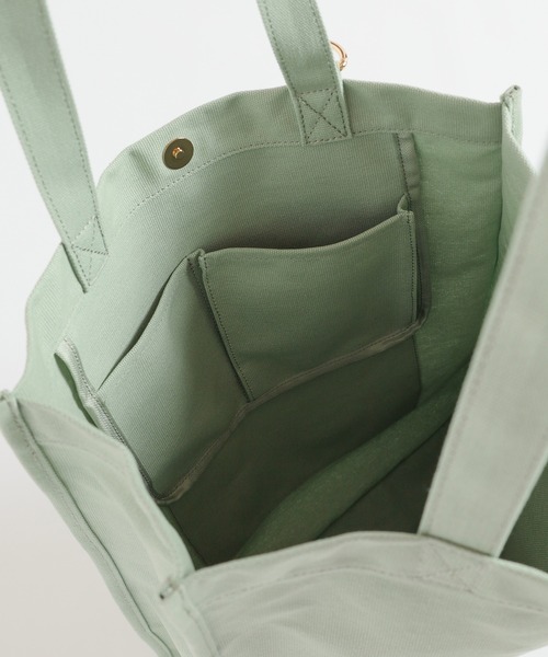 Honeys（ハニーズ）の「多ポケットトートバッグ／推し活（トートバッグ・レディース・ブルー/ブラック/オレンジ/パープル/ミント/イエロー/キナリ/ピンク/レッド・FREE）」の19枚目の写真