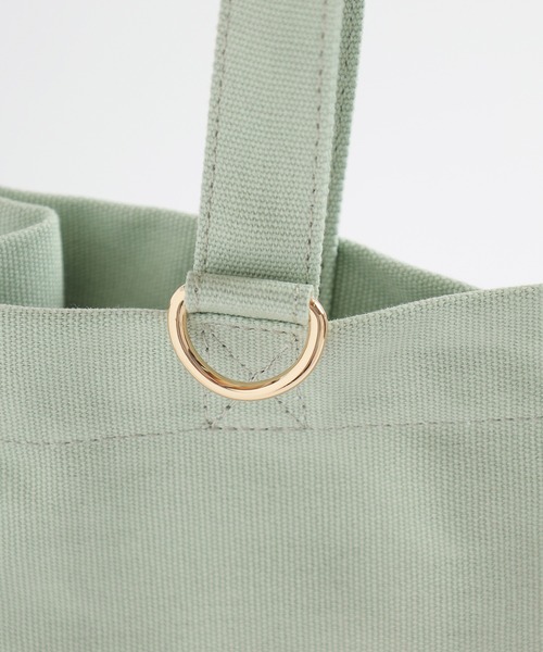 Honeys（ハニーズ）の「多ポケットトートバッグ／推し活（トートバッグ・レディース・ブルー/ブラック/オレンジ/パープル/ミント/イエロー/キナリ/ピンク/レッド・FREE）」の22枚目の写真