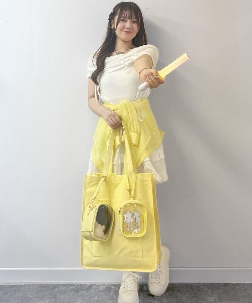 多ポケットトートバッグ／推し活（トートバッグ）｜Honeys（ハニーズ