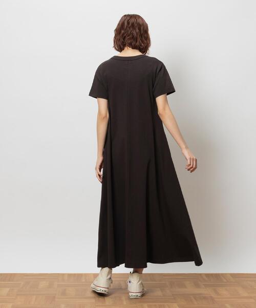 Lee(リー)の「Lee(リー)デニムポケットワンピース(Tシャツ/カットソー・レディース・ブラック・M/L/XL)」の11枚目の写真
