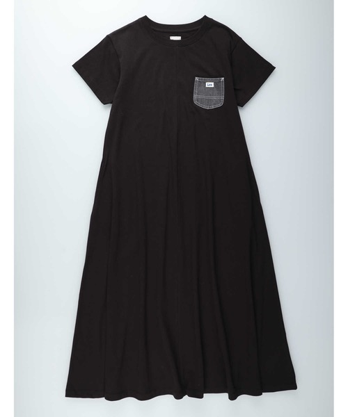 Lee(リー)の「【Lee】デニポケワンピ(その他トップス・レディース・ブラック・M/L/XL)」の3枚目の写真
