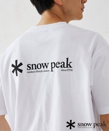 《追加》SNOWPEAK / スノーピーク 別注 ロゴプリント Tシャツ