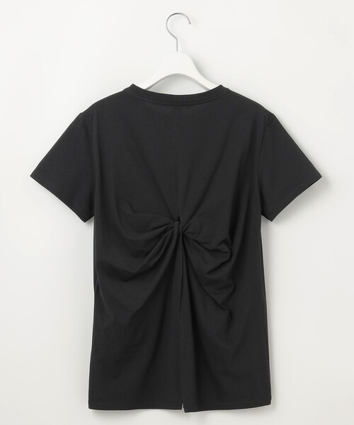 23区（ニジュウサンク）の「【SLOW/一部店舗限定】MVSコットン バックデザイン Tシャツ（Tシャツ/カットソー・レディース・ブラック系/グレー系/ホワイト系・38）」の12枚目の写真