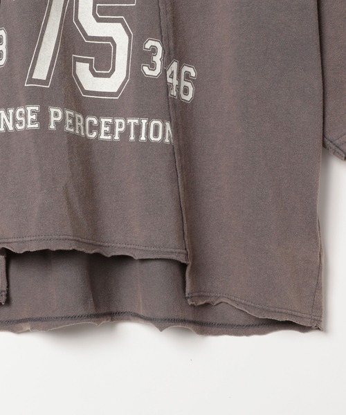 PAGEBOY（ページボーイ）の「リメイクライクカレッジショート（Tシャツ/カットソー・レディース・オフホワイト/チェリーピンク/ブラック・FREE）」の19枚目の写真