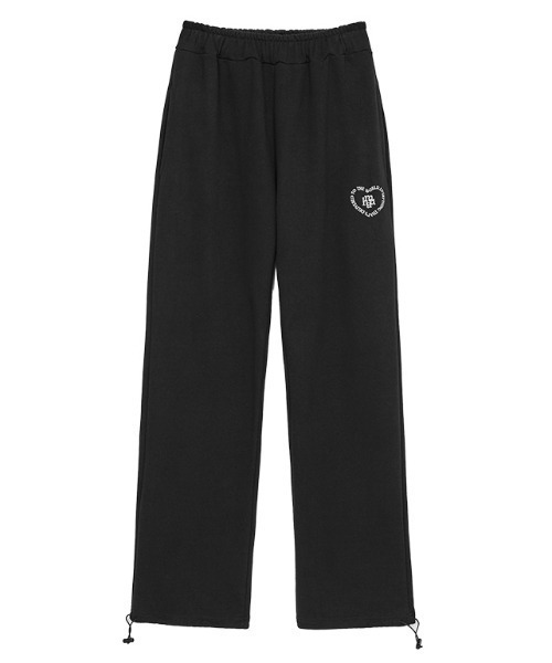 muahmuah(ムーアムーア)の「A'GEM/9 × .kom『muah muah/ムーアムーア』2WAY WIDE JOGGER PANTS/2WAY ワイドジョガーパンツ(スウェットパンツ・レディース・ブラック/グレー・FREE)」の16枚目の写真