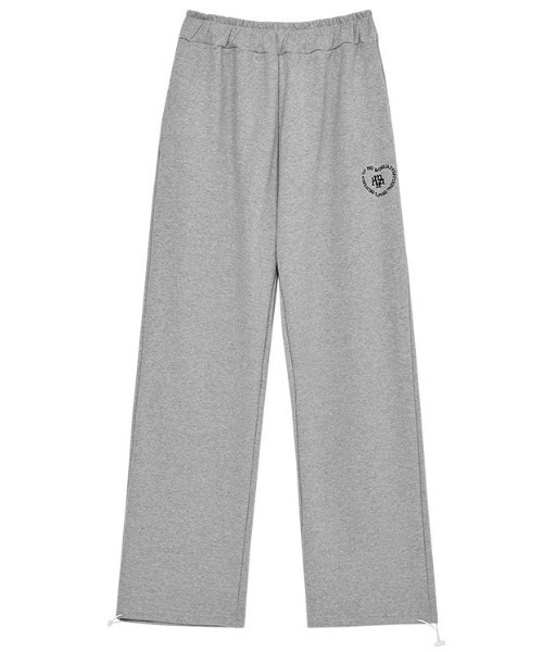 muahmuah(ムーアムーア)の「A'GEM/9 × .kom『muah muah/ムーアムーア』2WAY WIDE JOGGER PANTS/2WAY ワイドジョガーパンツ(スウェットパンツ・レディース・ブラック/グレー・FREE)」の17枚目の写真