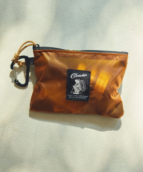 COBMASTER（コブマスター）の「Cobmaster × FREAK'S STORE/コブマスター × フリークスストア 別注 FLAT POUCH / フラットポーチ（ポーチ・レディース・ホワイト/ブラウン/ラベンダー/オレンジ/ブラック/サックスブルー・ONE SIZE）」の4枚目の写真