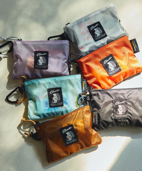 COBMASTER（コブマスター）の「Cobmaster × FREAK'S STORE/コブマスター × フリークスストア 別注 FLAT POUCH / フラットポーチ（ポーチ・レディース・ホワイト/ブラウン/ラベンダー/オレンジ/ブラック/サックスブルー・ONE SIZE）」の7枚目の写真