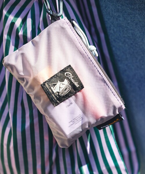 COBMASTER（コブマスター）の「Cobmaster × FREAK'S STORE/コブマスター × フリークスストア 別注 FLAT POUCH / フラットポーチ（ポーチ・レディース・ホワイト/ブラウン/ラベンダー/オレンジ/ブラック/サックスブルー・ONE SIZE）」の8枚目の写真