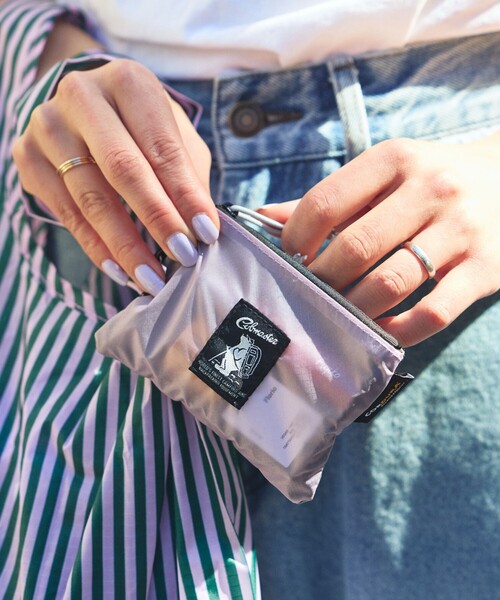 COBMASTER（コブマスター）の「Cobmaster × FREAK'S STORE/コブマスター × フリークスストア 別注 FLAT POUCH / フラットポーチ（ポーチ・レディース・ホワイト/ブラウン/ラベンダー/オレンジ/ブラック/サックスブルー・ONE SIZE）」の12枚目の写真