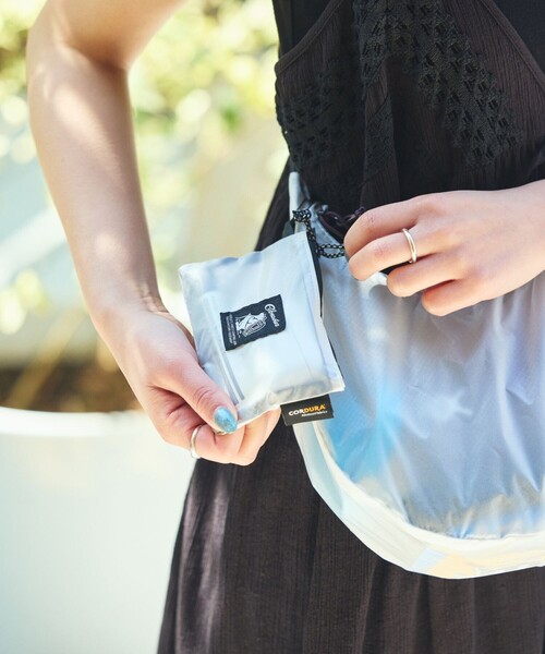 COBMASTER（コブマスター）の「Cobmaster × FREAK'S STORE/コブマスター × フリークスストア 別注 FLAT POUCH / フラットポーチ（ポーチ・レディース・ホワイト/ブラウン/ラベンダー/オレンジ/ブラック/サックスブルー・ONE SIZE）」の14枚目の写真