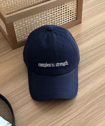 レタリングロゴキャップ