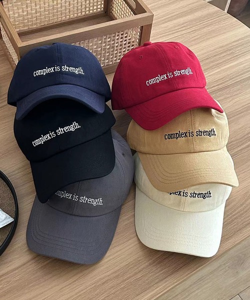 LAFFMO（ラフモ）の「レタリングロゴキャップ（キャップ・レディース・ホワイト/ボルドー/モカ/ネイビー/グレー/オフホワイト/ブラック・F）」の12枚目の写真