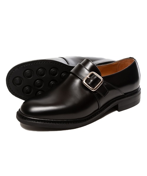 Berwick1707(バーウィック)の「Berwick バーウィック モンクストラップ 3520 ダイナイト ソール(ドレスシューズ・メンズ・ブラック/ダークブラウン・5.5/6/6.5/7/7.5/8/8.5/5)」の4枚目の写真