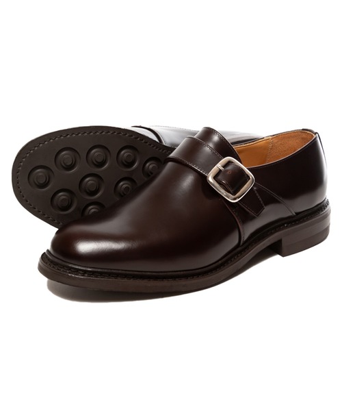 Berwick1707(バーウィック)の「Berwick バーウィック モンクストラップ 3520 ダイナイト ソール(ドレスシューズ・メンズ・ブラック/ダークブラウン・5.5/6/6.5/7/7.5/8/8.5/5)」の7枚目の写真