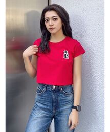 GYDA | PalmTree Square gyda ワッペンショートトップス(Tシャツ/カットソー)