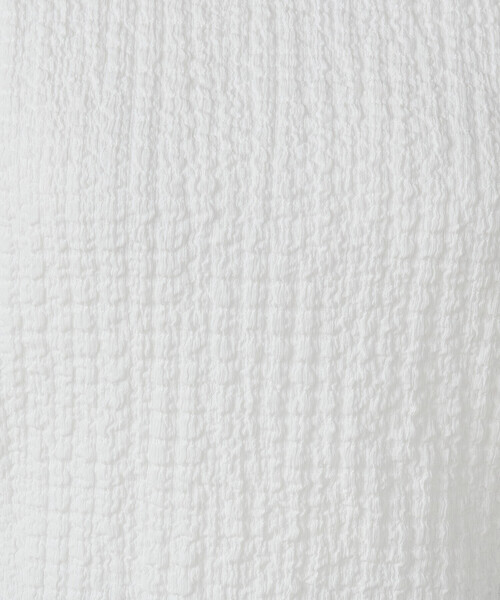 COMME CA ISM(コムサイズム)の「シャーリング ボトルネックカットソー(Tシャツ/カットソー・レディース・ホワイト/ブラック・MEDIUM/LARGE)」の9枚目の写真