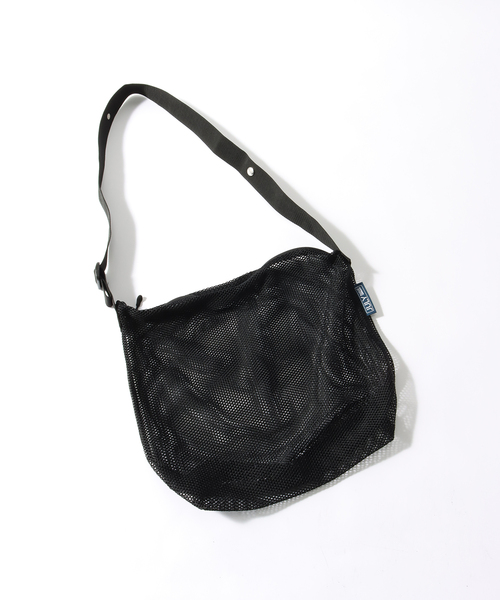 JULY NINE（ジュライナイン）の「JULY NINE / ジュライ ナイン SEQUEL MESH-NET M（ショルダーバッグ・メンズ・グリーン/チャコールグレー/ブラック・FREE）」の2枚目の写真