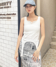 《追加》ガーターデザインタンクトップ