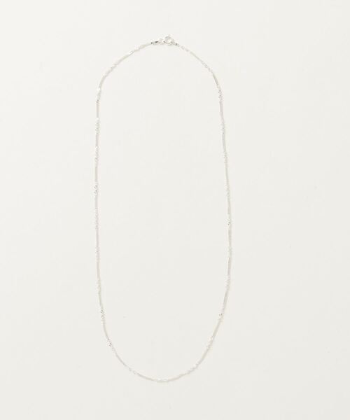 【925 SILVER ACC】ITALY製デザインチェーンネックレスSV925(OG)（ネックレス）｜tone（トーン）