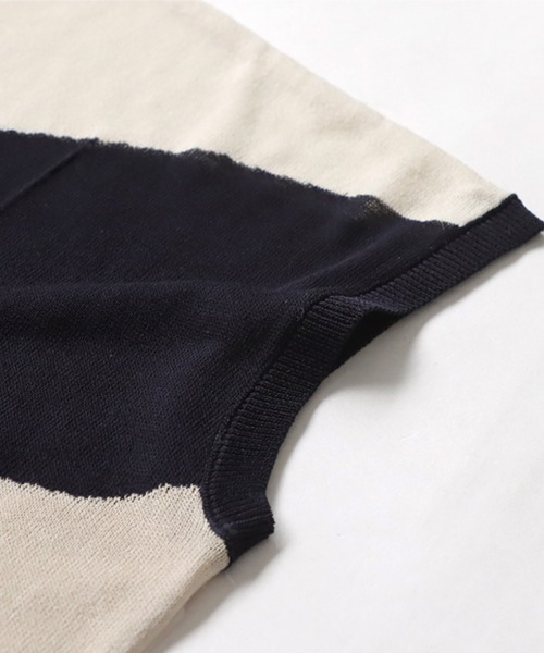 antiqua(アンティカ)の「麻タッチシアートップス(Tシャツ/カットソー・レディース・ベージュ/ブラック・ONESIZE)」の19枚目の写真