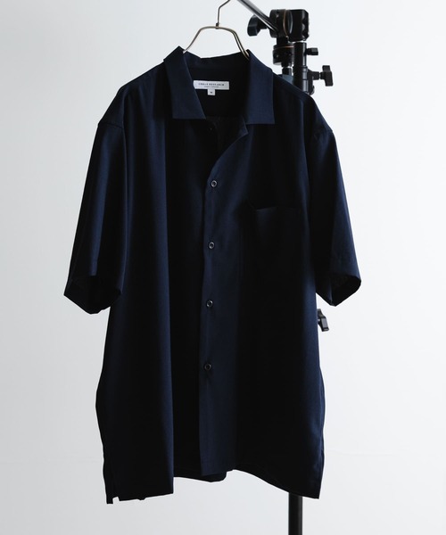 URBAN RESEARCH（アーバンリサーチ）の「FIBRIL BOX SHIRTS（シャツ/ブラウス・メンズ・ベージュ/ネイビー/ライトピンク/チャコールグレー・SMALL/MEDIUM/LARGE）」の3枚目の写真