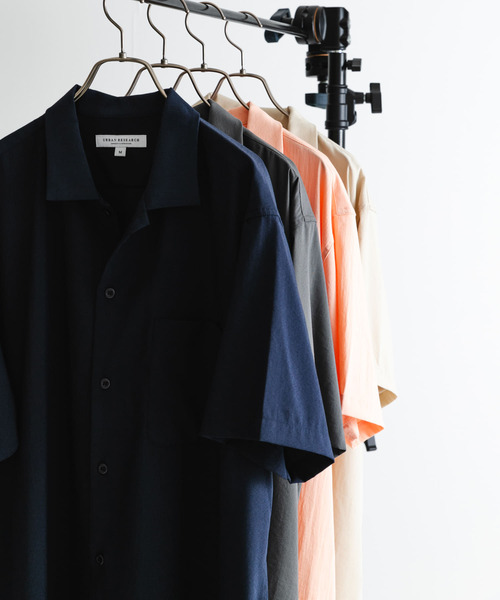 URBAN RESEARCH（アーバンリサーチ）の「FIBRIL BOX SHIRTS（シャツ/ブラウス・メンズ・ベージュ/ネイビー/ライトピンク/チャコールグレー・SMALL/MEDIUM/LARGE）」の17枚目の写真