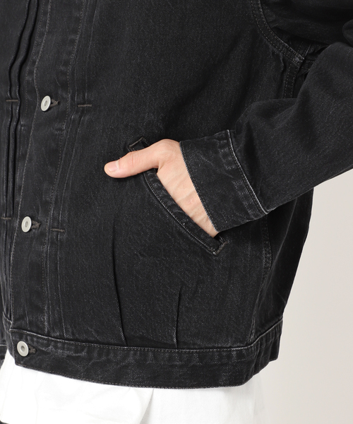 JOURNAL STANDARD（ジャーナルスタンダード）の「デニムトラッカージャケット LOT206T（デニムジャケット・メンズ・ブラック/ネイビー/コバルトブルー・SMALL/MEDIUM/LARGE）」の21枚目の写真