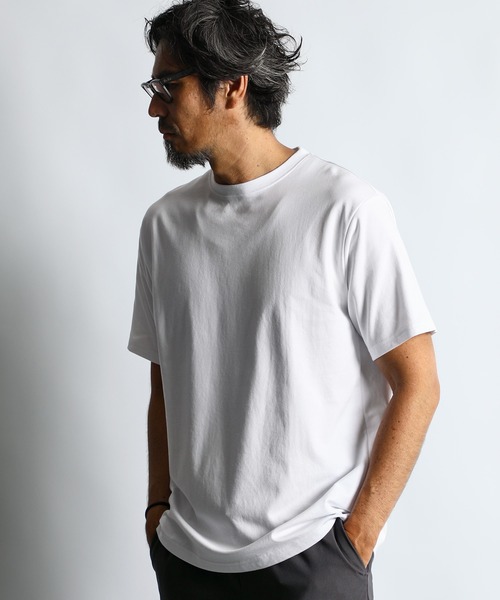COOLMAX 2 LAYERS REGULAR FIT TEE:2層構造 吸水速乾クールマックス レギュラーサイズ Tシャツ(Tシャツ/カットソー)|The DUFFER of ST.GEORGE(ザダファーオブセントジョージ) COOLMAX 2 LAYERS REGULAR FIT TEE:2層構造 吸水速乾クールマックス レギュラーサイズ Tシャツ(Tシャツ/カットソー)|The DUFFER of ST.GEORGE(ザダファーオブセントジョージ)
