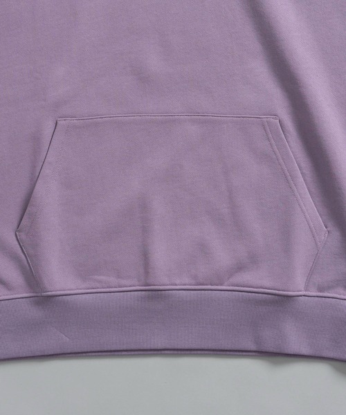 MAISON SPECIAL(メゾンスペシャル)の「《UNISEX》【ONE-MILE WEAR】Prime-Over Pullover Sweat Hoodie/ワンマイルウェアプライムオーバープルオーバースウェットパーカー【MAISON SPECIAL/メゾンスペシャル】(パーカー・メンズ・チャコールグレー/グレー/ブルー/ブラック/パープル・0/1/2)」の7枚目の写真