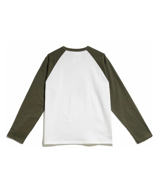 (HIPANDA ハイパンダ) 男女兼用 ベーシック HIIPANDA ロゴ ラグラン ロンT（Tシャツ/カットソー）｜HIPANDA（ハイパンダ）