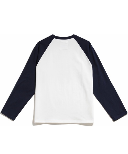 (HIPANDA ハイパンダ) 男女兼用 ベーシック HIIPANDA ロゴ ラグラン ロンT（Tシャツ/カットソー）｜HIPANDA（ハイパンダ）