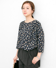 URBAN RESEARCH | UR ランダムアニマルプリントタックブラウス(シャツ/ブラウス)